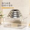 Transparent acrylic storage box Bathroom mask box Flip storage box Household cosmetics storage box Storage box