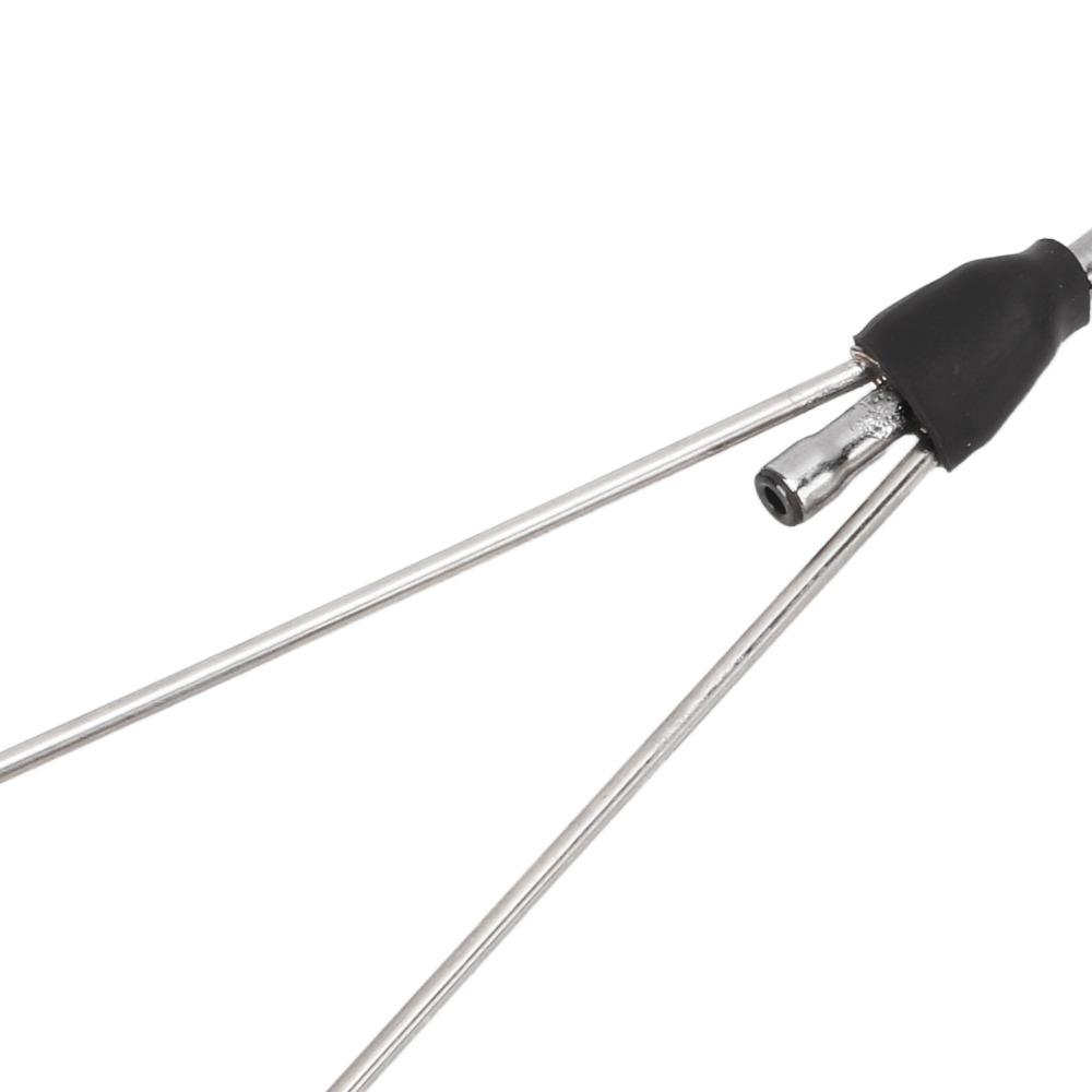 5PCS BI-Ceramic Tip Fly-Tying-Bobbin-Holder 10.5cm Lightweight Fly Tying Fishing Spool Tool Smooth Rolling Stainless Steel