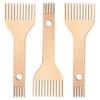 Wood Weaving Machine Comb 5 Teeth 11 Teeth Double Ended Weaving Comb Braided Tool for Beginner Tapestry Rug Making