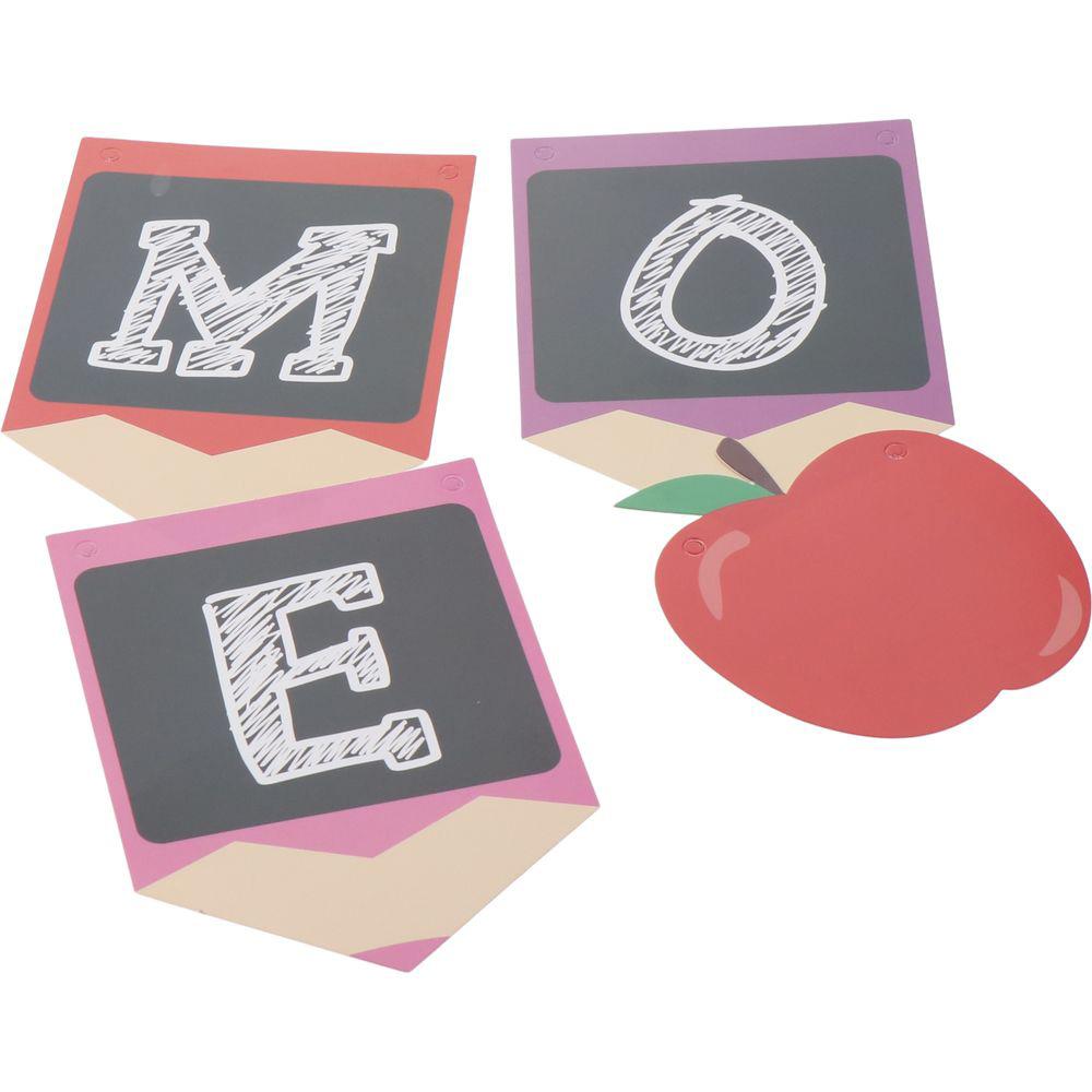 Banner Opening Decoration Flower Party Back School Banner Classroom Decoration Flag