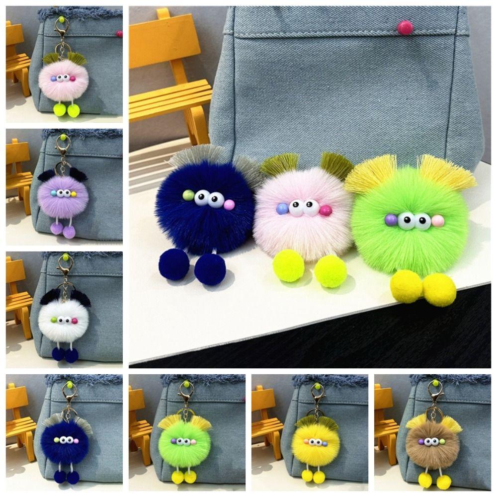 

Coal Ball Coal Ball Plush Pendant Plush Doll Plush Coal Ball Keyring Car Keychain