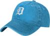 Berretto da Baseball Lettera D di Detroit Cotone Lavato Vintage Regolabile Unisex Cappellino da Papà
