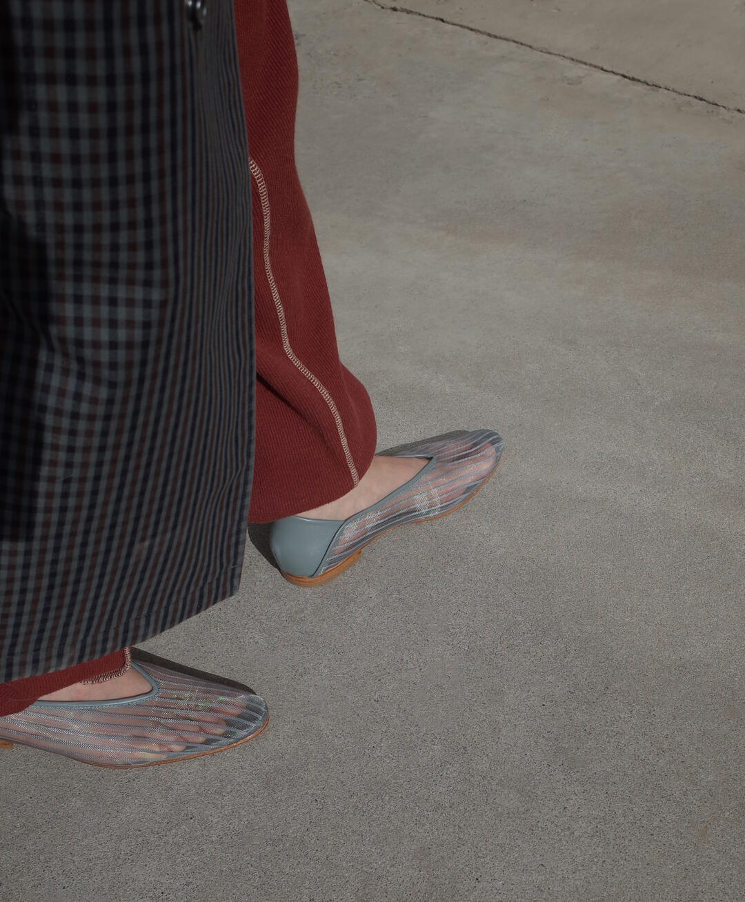 

IPPEUM Mary Janes Women Mesh Ballet Flats Pumps Flat 2025 New Ballerina Shoes 250 светло-зеленый