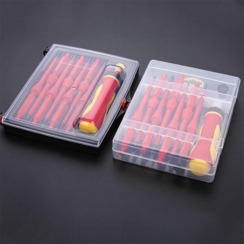 7 PCS Multi-purpose Electrican's Insulated Electric Hand Scerwdriver Repair Tools Kit Set FLF