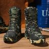 Men's Camouflage Tactical Boots Mountaineering Hiking Desert Waterproof Work Safety Shoes Ankle Boots Men's Outdoor Boots