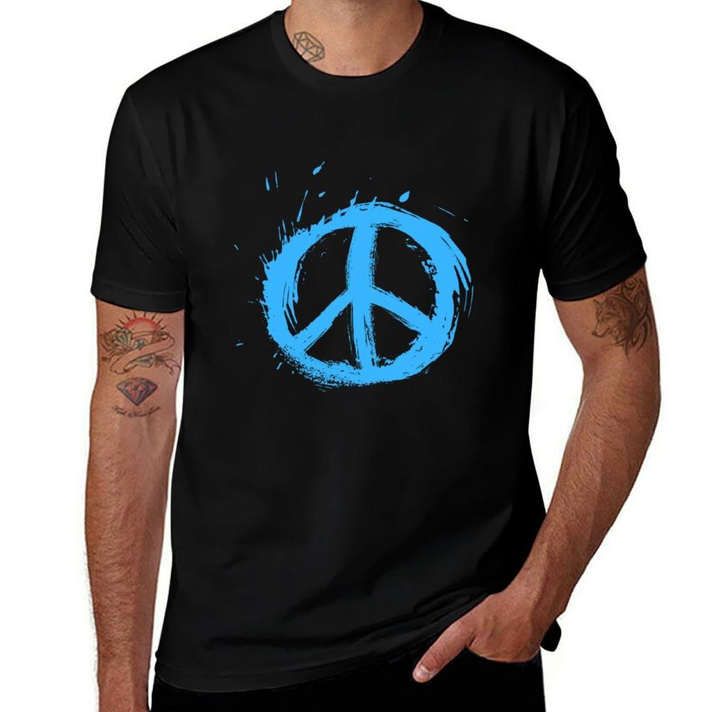 Peace Symbol T-Shirt Modern Print T-Shirt