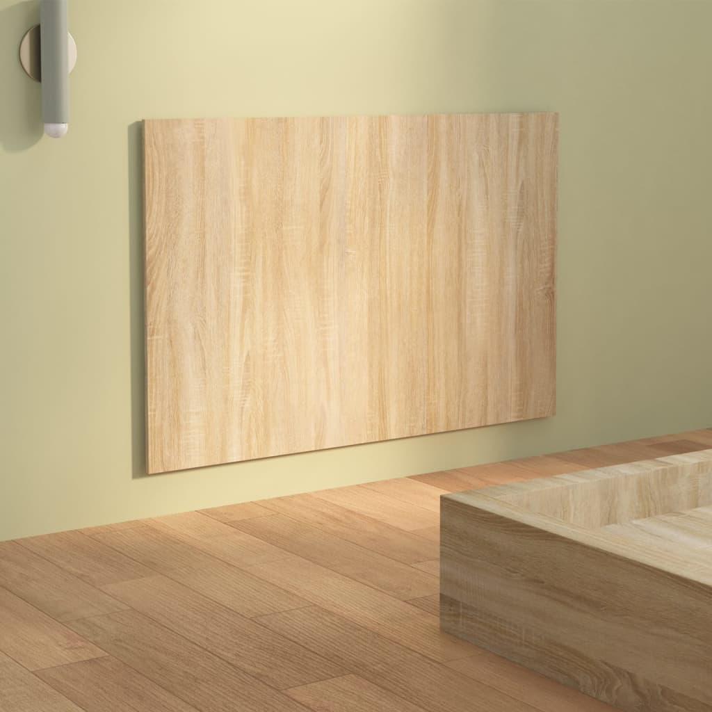 Vidaxl Bed Headboard, Sonoma Oak, 120X1.5X80 Cm