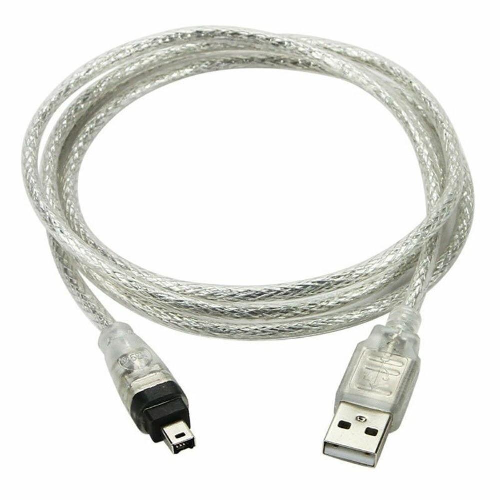 

USB 6P To 4Pin 1394 Firewire Cable 1.5M/5ft ILink Adapter Cord Data Cable MINI DV Devices AM to 4P