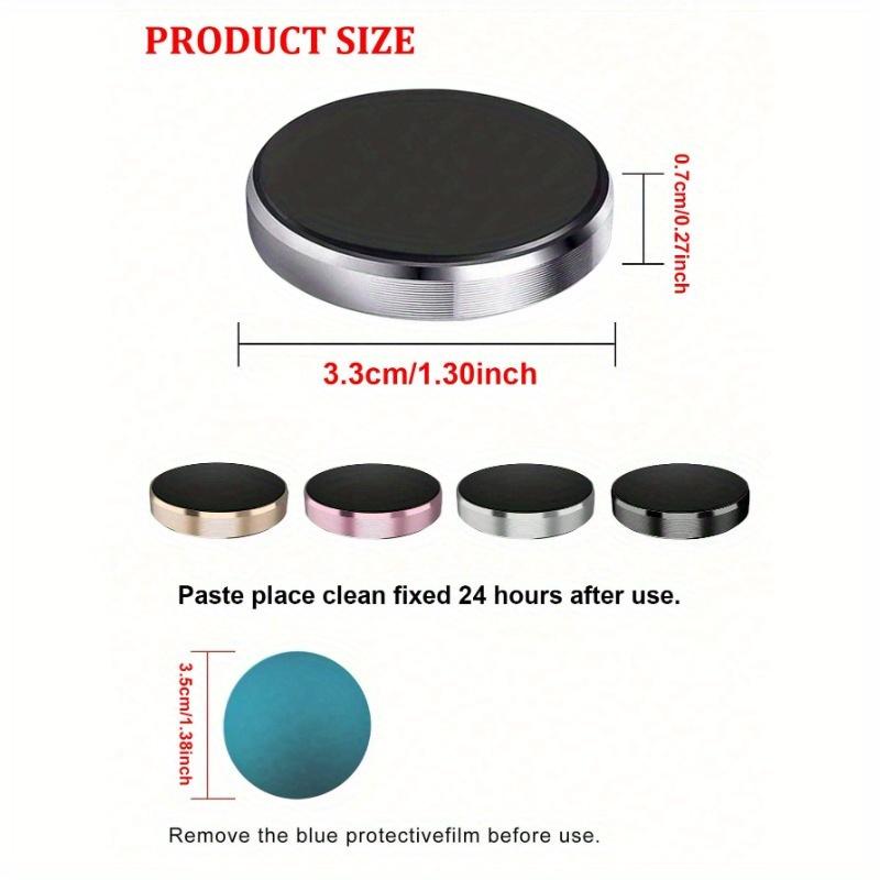1pc Mini Multifunctional Magnetic Car Phone Holder For Navigation, Available In Rose Gold/Silver/Gold/Black