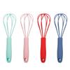 6 Inch Handheld Whisk Stainless Steel Egg Beater Kitchen Tool for Mixing Beating and Blending Dough and Batter