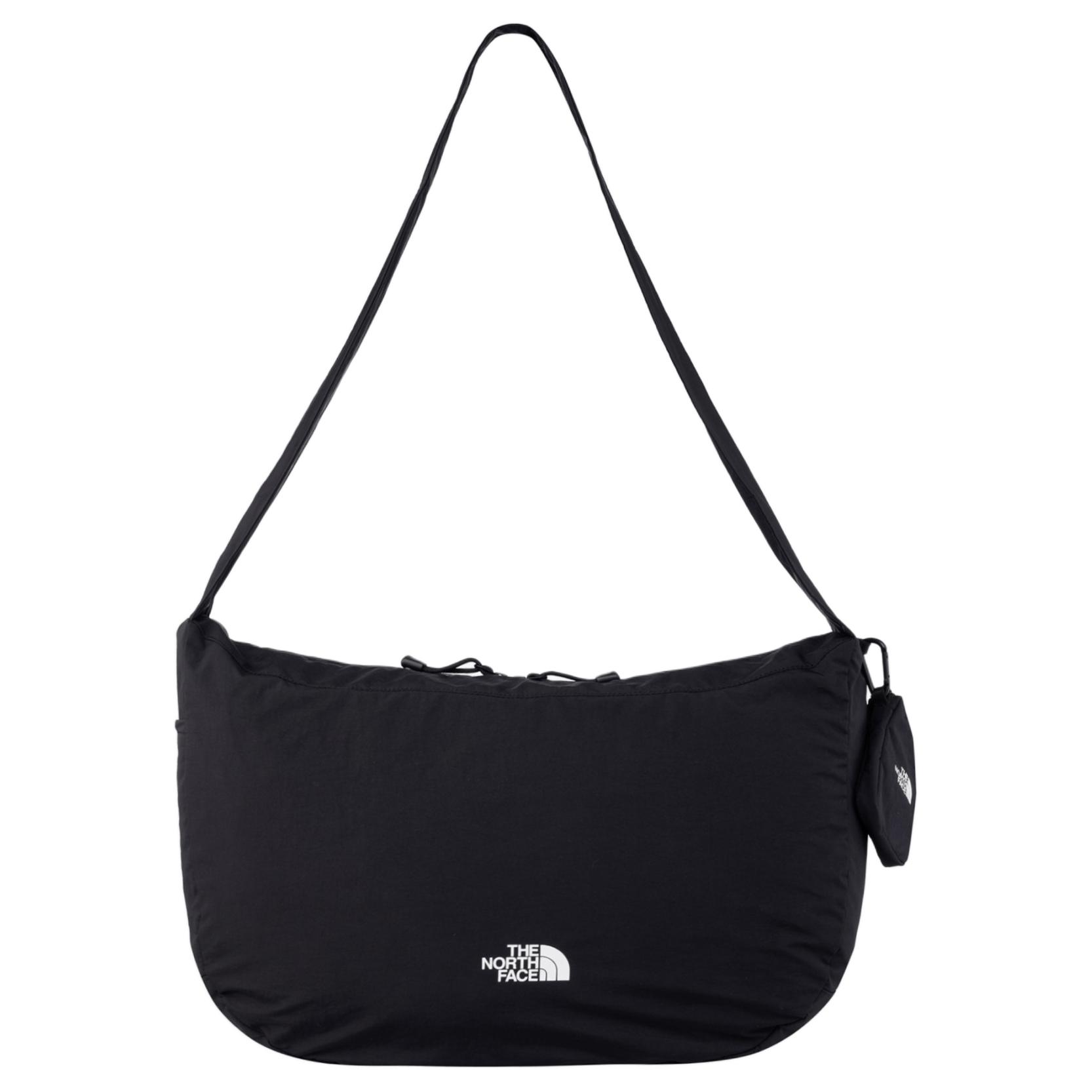 The North Face 17L Logo Casual Shoulder Bag Women Shoulder Bag Black NN2PQ57J Black,Large