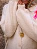 2025 Floral Embroidered Loose College Cardigan Jacket
