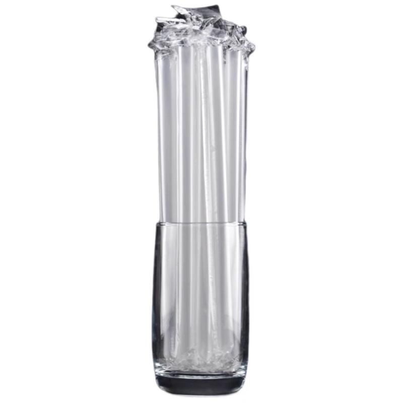 Good Worker Disposable Clear Plastic Straws