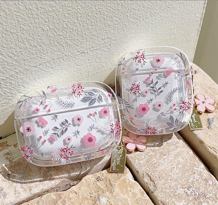 Small Floral Bread Shell AirPods1/1/1/1 Generation Apple Earphone Cover Pro/pro1 Bluetooth Earphone Case