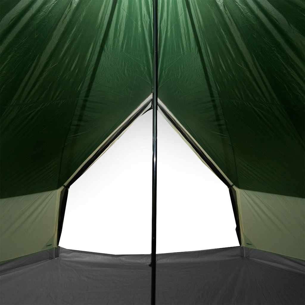 Tipi Family Tent for 10 People Green Waterproof