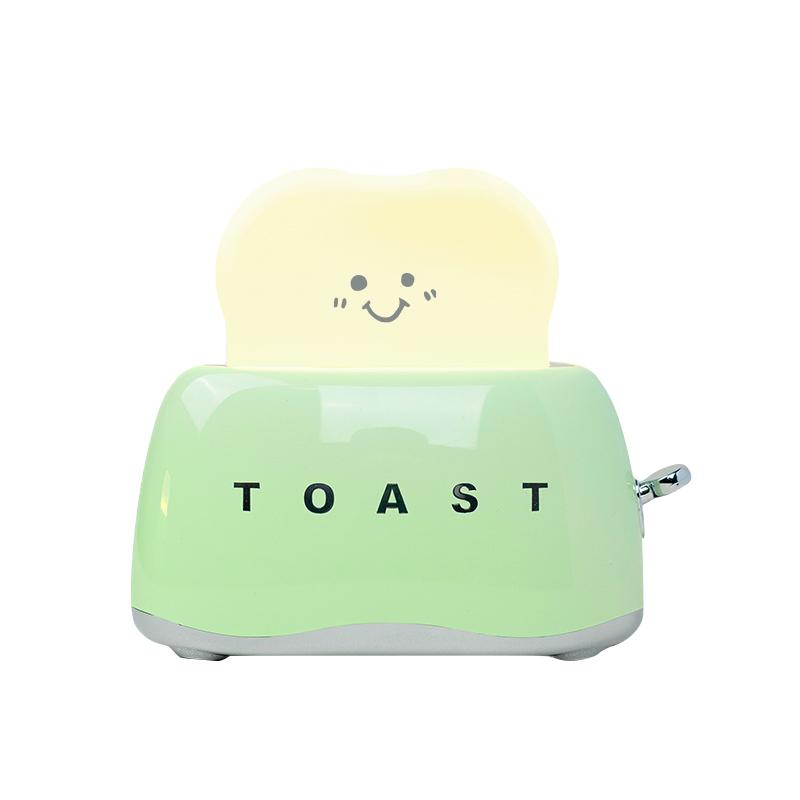 New Toast Night Light Cute little Bread Lamp Breastfeeding portable light with timer is still a great gift for kids and friends