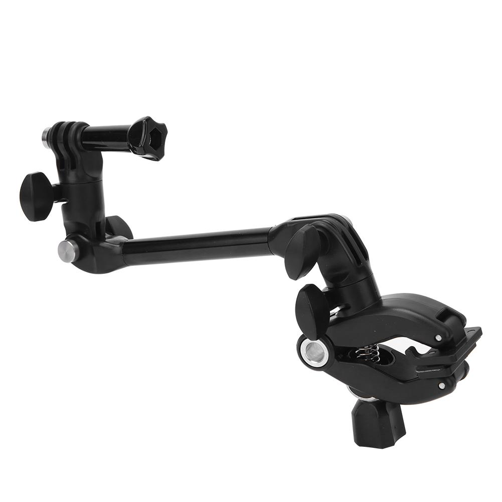 Black Music Instrument Camera Rotating Adjustable Bracket Fixed Clip Accessories for Gopro Sports