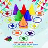 Parent-Child Sensory Ring Toss Game for Kids - Outdoor Kindergarten Activity