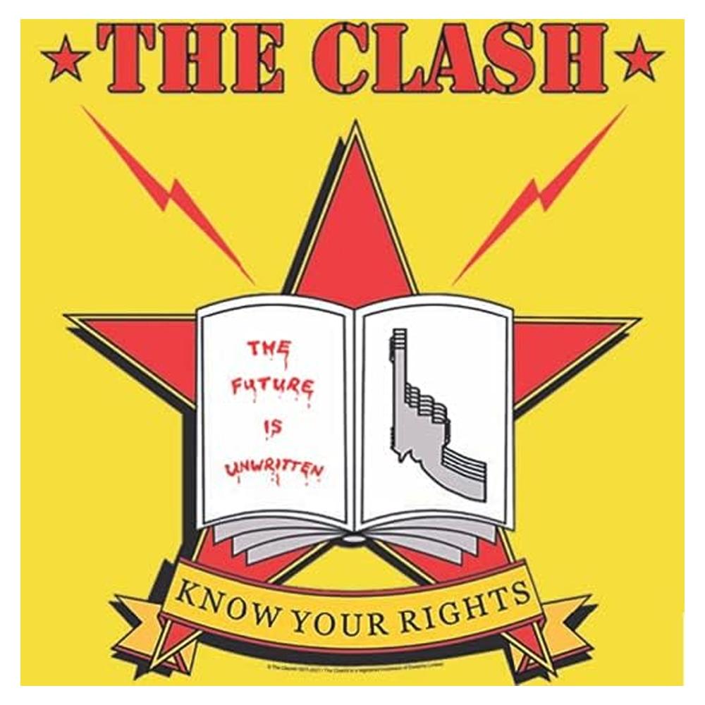The Clash Unisex Adult Know Your Rights T-Shirt