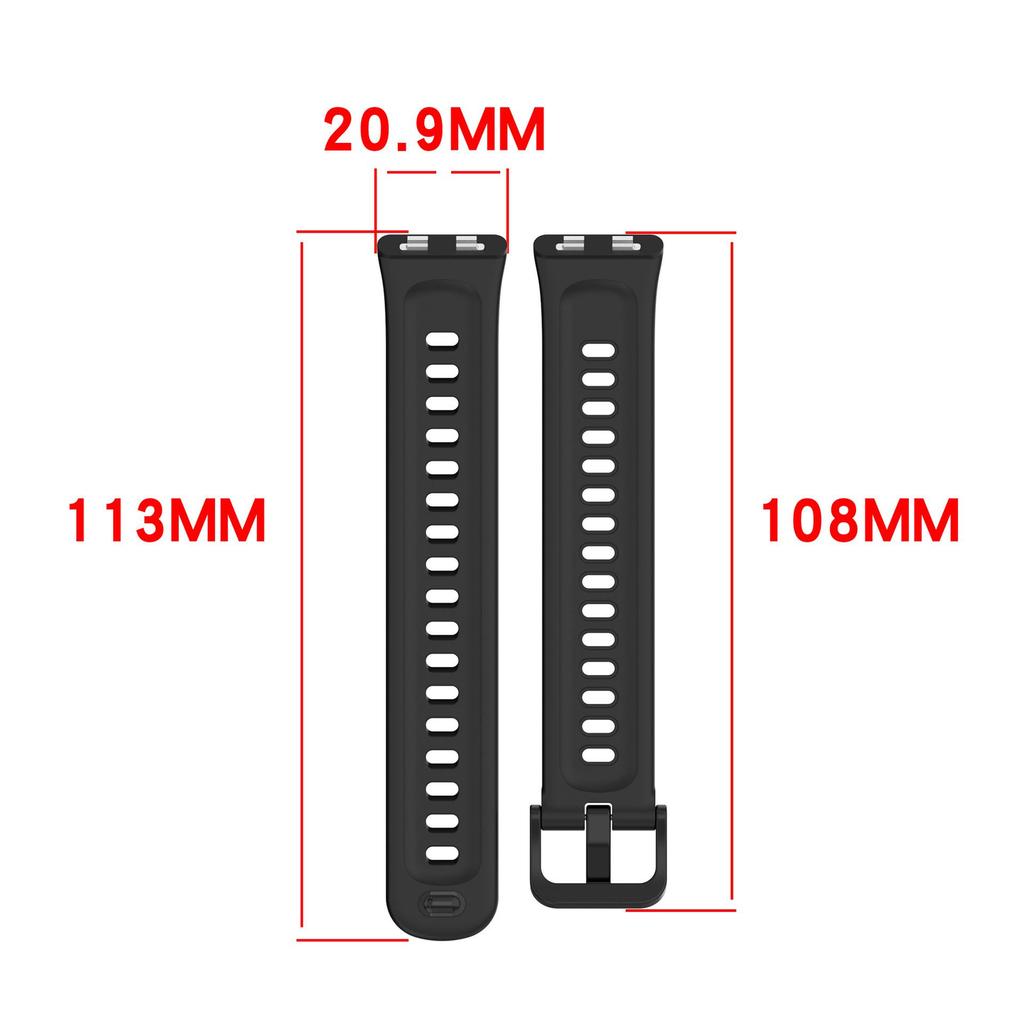 Wavy Silicone Strap for Huawei Band 11/11 Pro - New Model