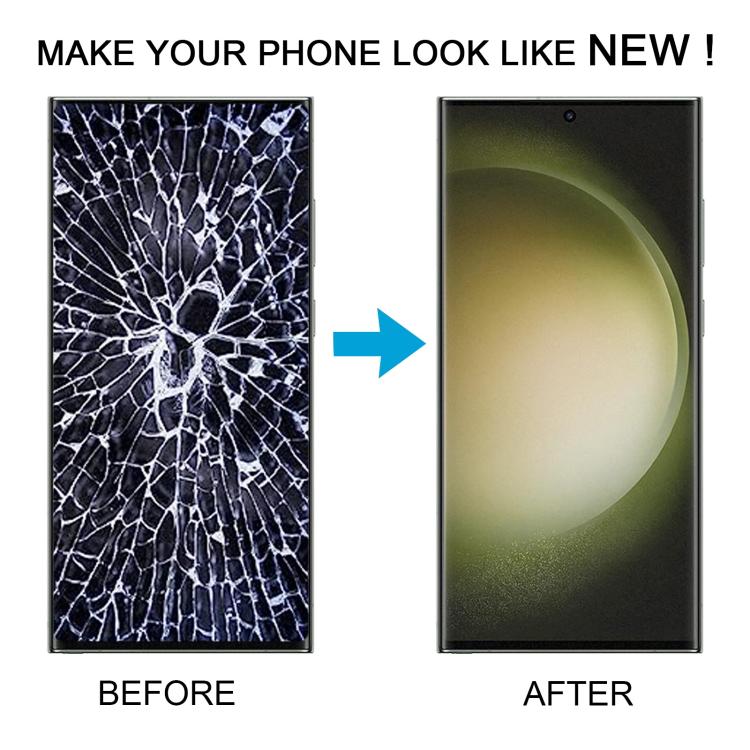 Per Samsung Galaxy S23 Ultra SM-S918B Schermo LCD TFT da 6,72 pollici Assemblaggio Completo Digitizer con Telaio, Non Supporta l'Identificazione delle Impronte Digitali