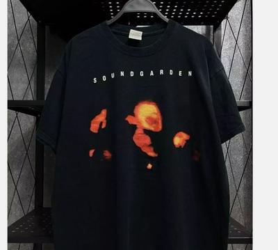 Soundgarden Superunknown Konzerttournee schwarzes Grafik-T-Shirt