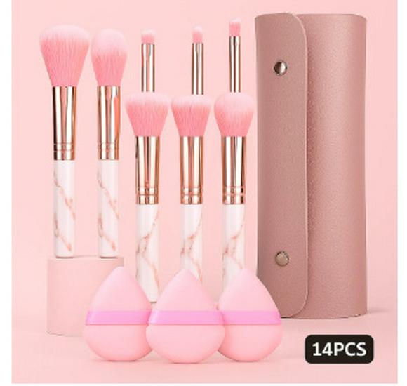 40-Piece Beauty Tool Set: Comprehensive Facial Cleansing & Makeup Kit by Xiyin