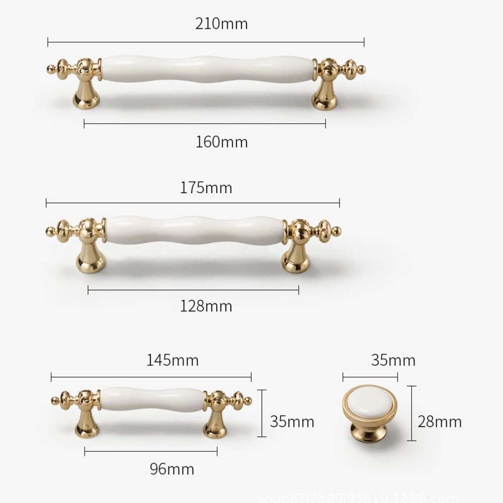 Minimalist Wardrobe Door Handle Light Luxury Drawer Handle  For Cabinet Wardrobe Drawer Kitchen