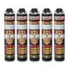IsolBau Masonry Mortar Foam Adhesive Mauermörtel 5 Pcs