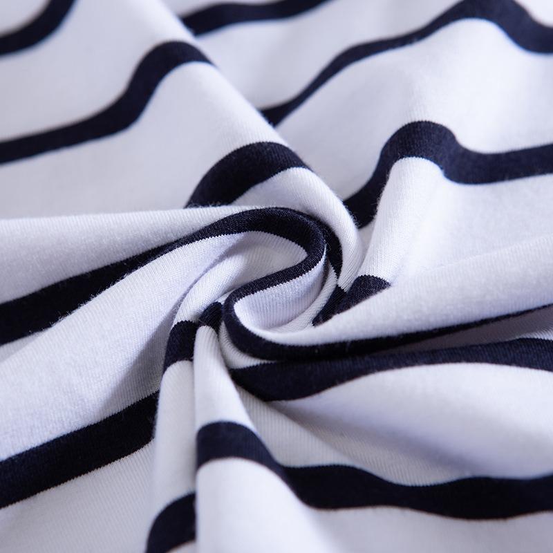 Cămașă cu fund 3XL pentru femei, tricou subțire cu mâneci scurte, cu dungi, la modă de vară, cămașă mică pentru femei, la modă