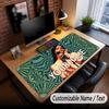 Custom Name Extended Mouse Pad,Lana Del Rey Gaming Desk Mat For Home Office Desktop Decor