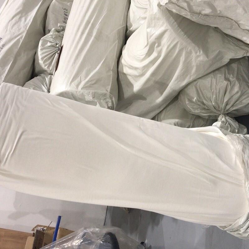 Industrial Double-Sided White Flannel Roll