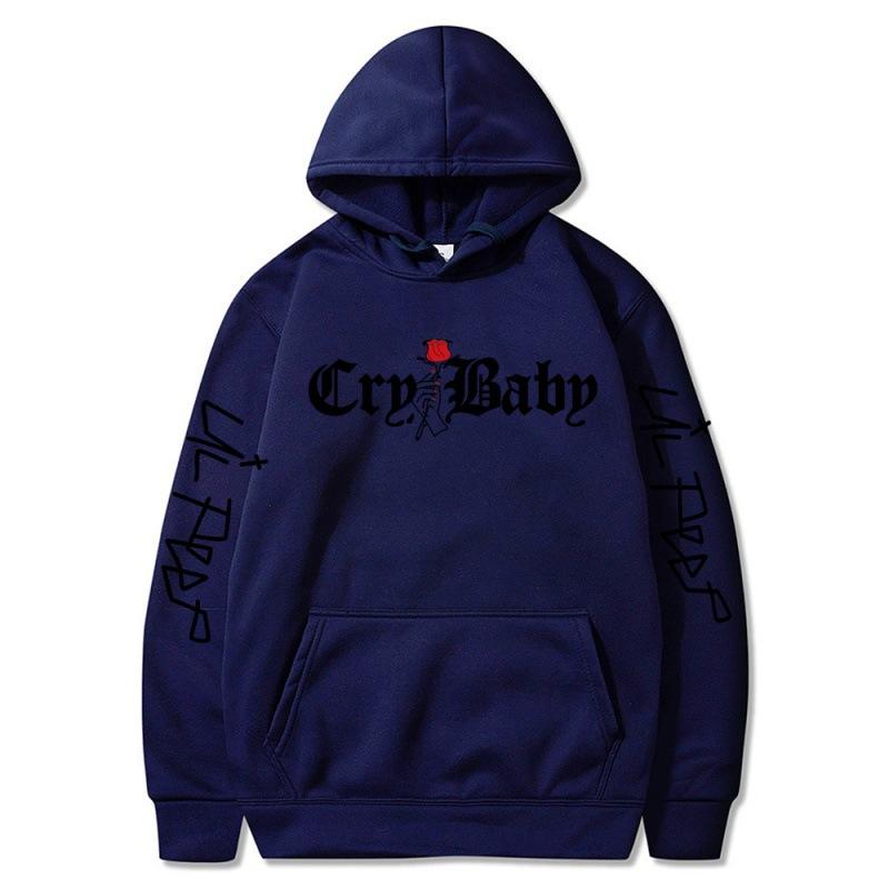Men Hoodies 2021 Lil.Peep Rose Cry Baby Hoodie