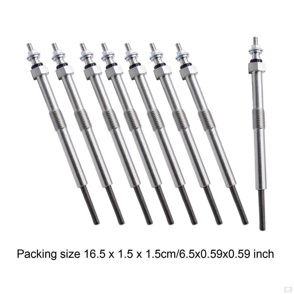 Bujie incandescente diesel 8 buc pentru GM 6.6L GMC Sierra Duramax