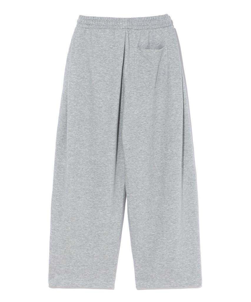 Eonoideu Three-Puck Wide Sweatpants Lq6Pu188_Melange Grey