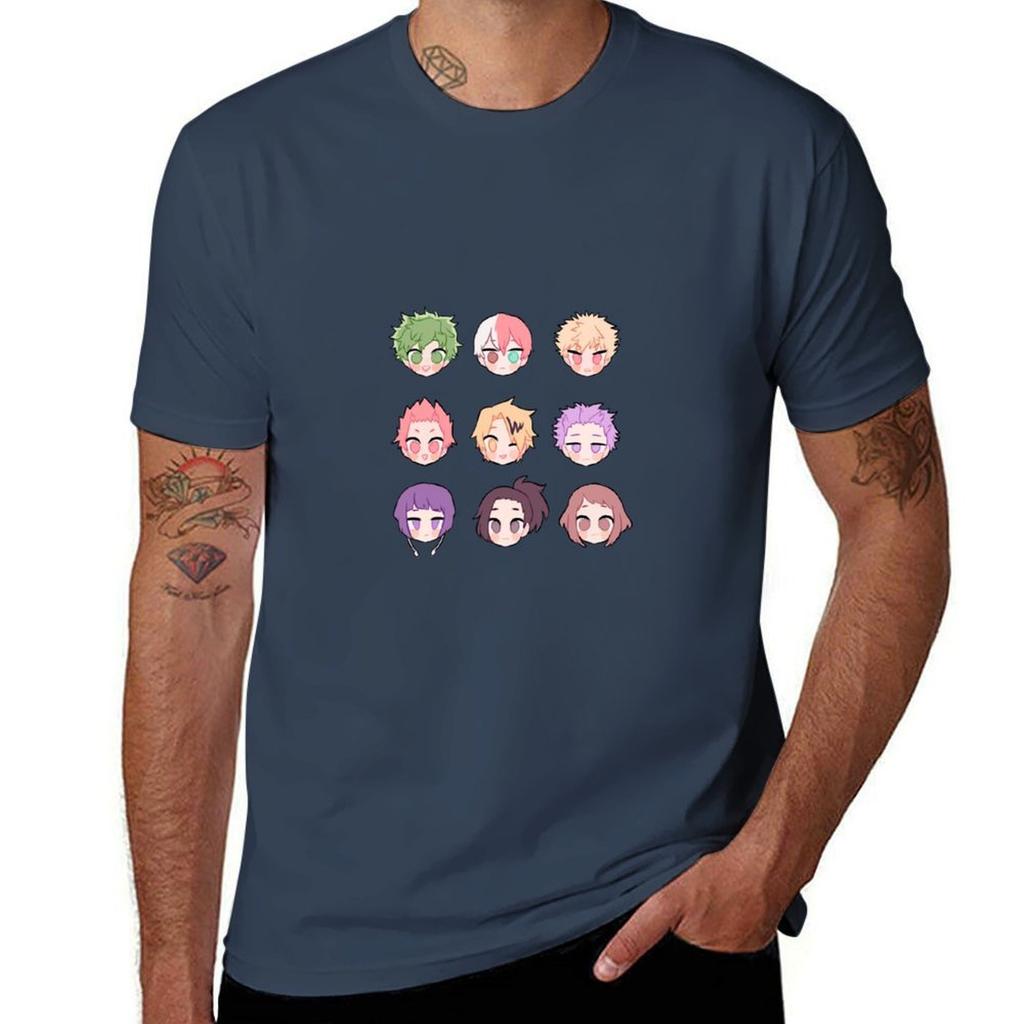 BNHA PALS T-Shirt Cotton T Shirts Man 100% Cotton Tshirt 100% T-Shirt