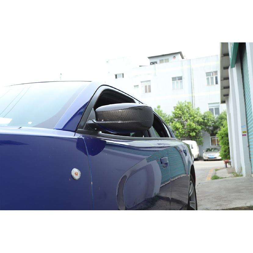 Car Rear View Rearview Mirror Shell Decoration Cover for Dodge Charger 2010-2022  Side Door Mirror Cover Exterior