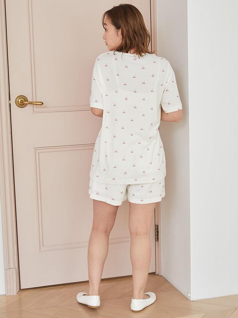 Gelato Pique Cherry Print Shorts PWCP252255REDF