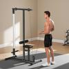 Exercise Pulley Machine Power Tower with Adjustable Seat Cable Positions