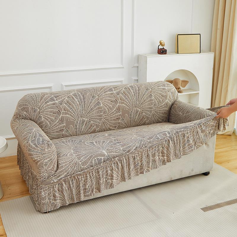 Four Seasons Non-Slip Stain-Proof Printed Sofa Cover for Living Room