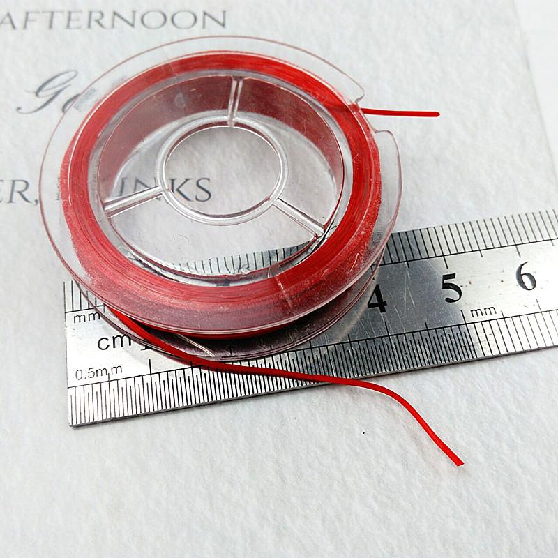 Mini Elastic Beading Cord - Wear-Resistant for DIY Bracelets and Stringing