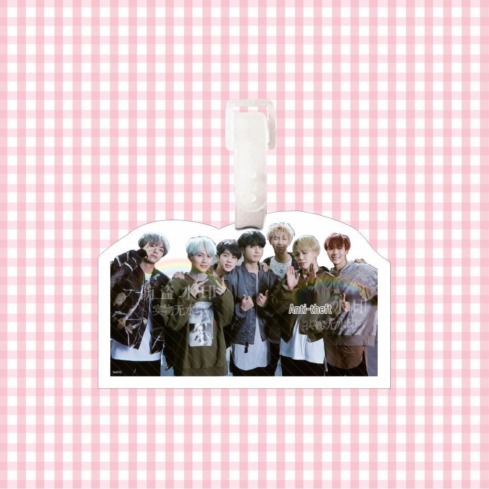 BTS Bangtan Boys Gruppe Gepäckanhänger & Schlüsselanhänger Rucksack Anhänger