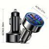 3.1A USB Car Charger Fast Charging Type C USB Phone Adapter In Car For iPhone 13 Pro Xiaomi  Samsung Quick Charger