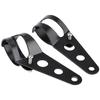 1 pár Univerzální držáky světlometů motocyklu Svorka Ucho vidlice Chopper Držák světlometu 28mm-43mm Nastavitelný Držák motorové vidlice