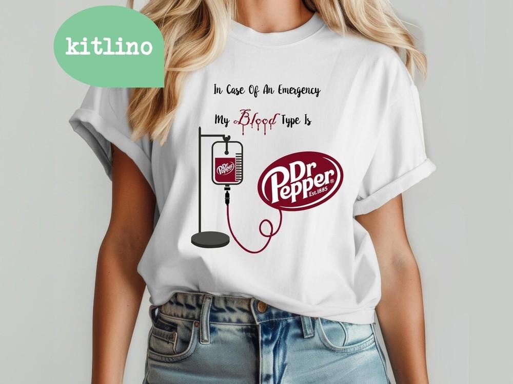 

My Blood Type is Dr Pepper D96532 Unisex T-Shirt XXL
