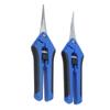 2 Pcs Pruning Shears Gardening Hand Pruner with Straight Curve Stainless Steel Blades for Plants