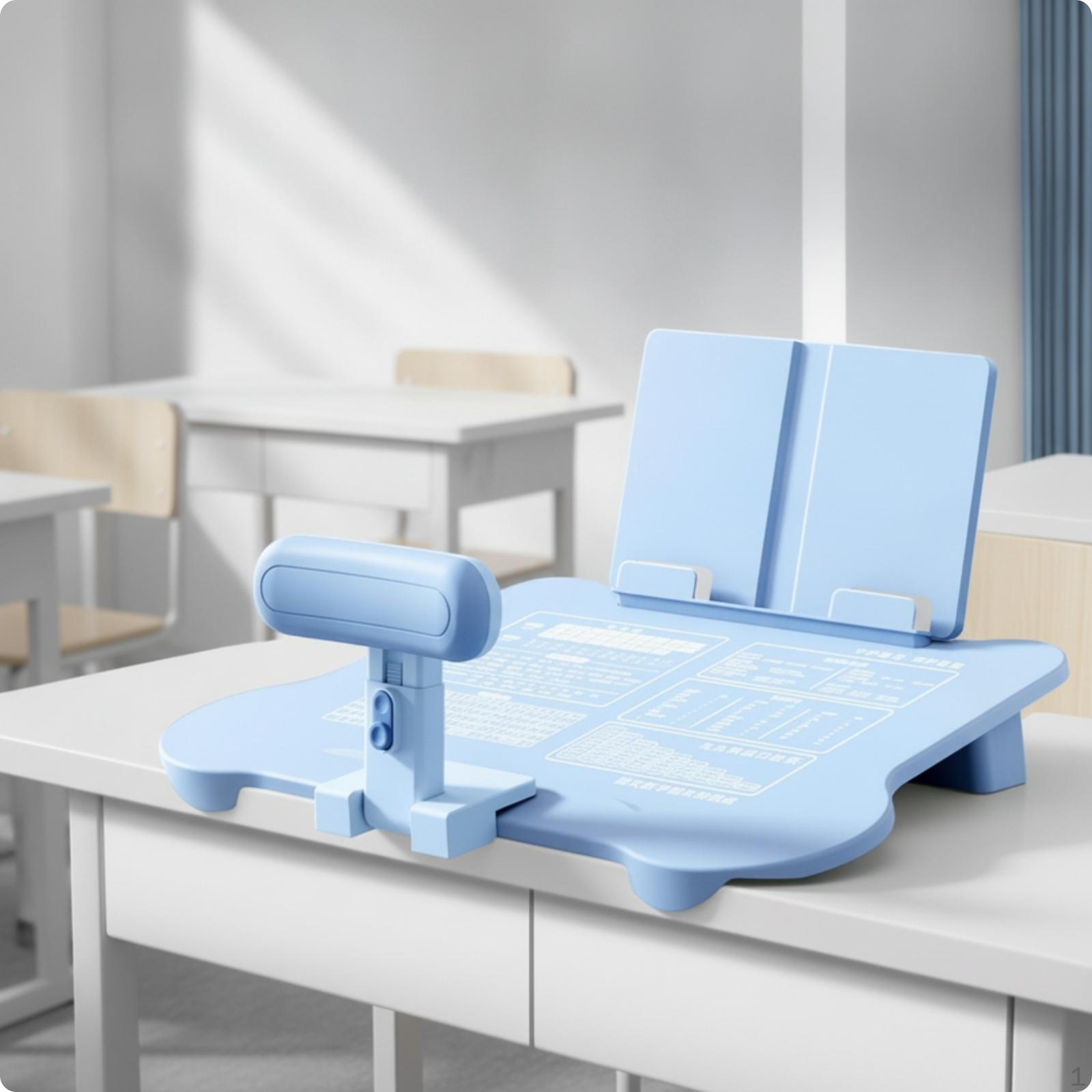 Stājas korekcijas palīglīdzeklis Ergonomiska rakstāmā tāfele