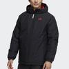 Adidas CNY Print Casual Warm Hooded Cotton Jacket Men Outerwear Black HI3269
