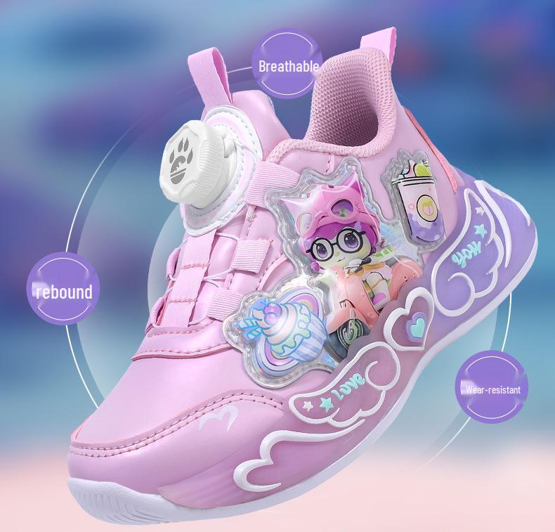 2025 Wasserdichte Leder-Laufschuhe für Mädchen – Rutschfest, Weiche Sohle, Lässig für ältere Kinder