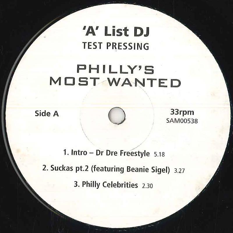 

12inch Record DJ CLUE, PHILLY S MOST WANTED - Philly s Most Wanted SAM00538 NONE UK Rap & Hip-Hop/R&B Used